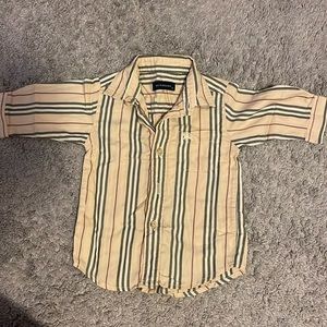 Beautiful like new boys long sleeve Burberry button down shirt.